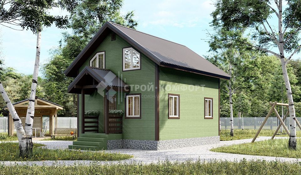 Дачный дом по проекту "Ефремов"